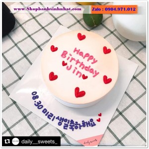 Bánh Sinh Nhật Tình Yêu - TP237